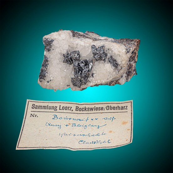 Bournonite-Kaiser Wilhelm II Schacht |  Clausthal-Zellerfeld | Harz | Lower Saxony | Germany